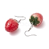 4 Pairs 4 Styles Resin Fruit Dangle Earrings EJEW-TA00580-5