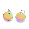 Ion Plating(IP) 304 Stainless Steel Charms EJEW-L238-03C-M-2