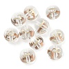 10Pcs Transparency Glass Beads GLAA-Q001-01A-2