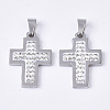 201 Stainless Steel Pendants STAS-N089-94P-1