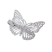 Hollow Butterfly Alloy Alligator Hair Clips PW-WG60457-02