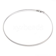 304 Stainless Steel Chain Necklaces NJEW-F195-57A-P