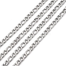304 Stainless Steel Mother-Son Chains CHS-K001-32-7mm