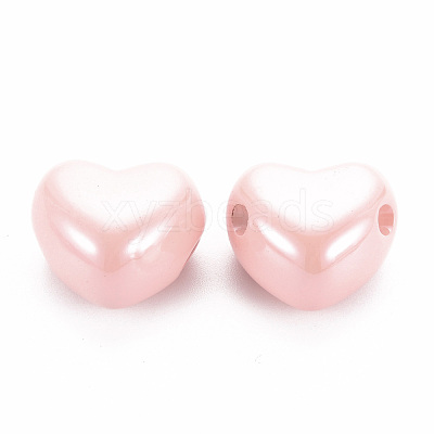 Opaque Acrylic European Beads MACR-S372-03B-82-1