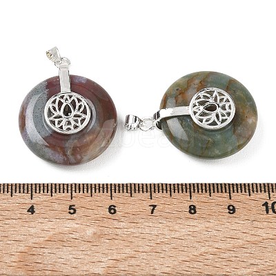 Natural Indian Agate Pendants GG-CBAF4FB-02S-B07-1