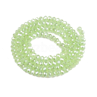 Electroplate Glass Beads Strands EGLA-A044-J2mm-A08-1