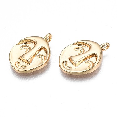 Brass Pendants KK-N232-248-1