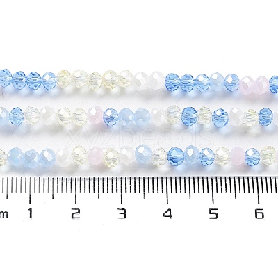 Glass Beads Strands EGLA-A034-M4mm-18-1
