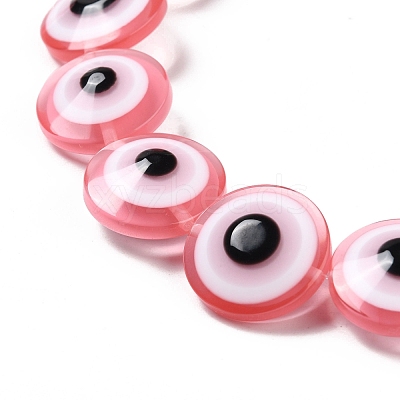 Resin Imitation Lampwork Beads Strands RESI-F032-01F-1