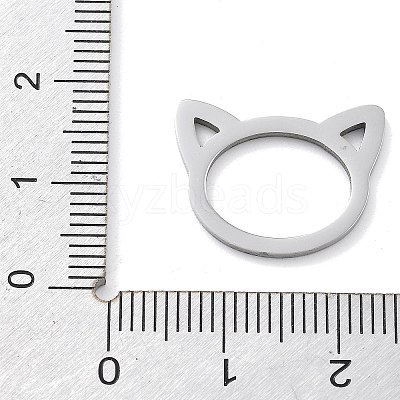 304 Stainless Steel Pendants STAS-I327-02P-05-1