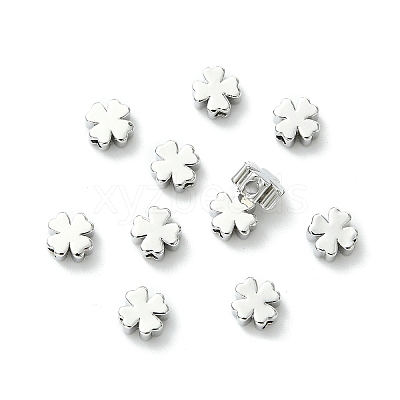 SHEGRACE Brass Clover Beads XGRPCU227-301P-1