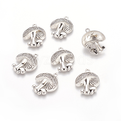 Tibetan Style Alloy Pendants TIBEP-10995-AS-1-1