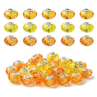 30Pcs 3 Colors Handmade Glass European Beads GLAA-YW0004-21A-1