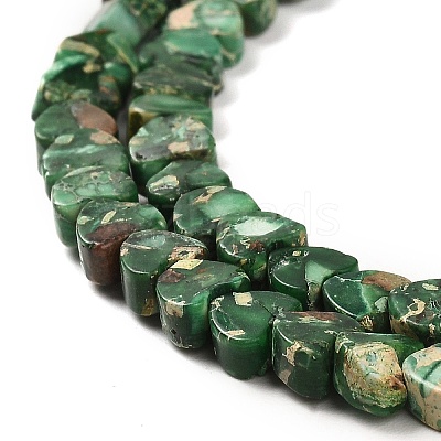Synthetic Regalite/Imperial Jasper/Sea Sediment Jasper Beads Strands G-F765-D05-01-1