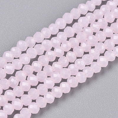Glass Beads Strands EGLA-A044-J1mm-D02-1