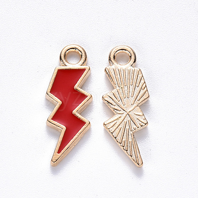 Alloy Enamel Pendants ENAM-N054-025D-1