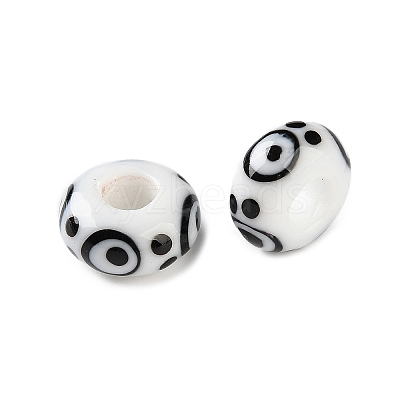 Handmade Lampwork European Beads LA-CBA0C61-01C-1