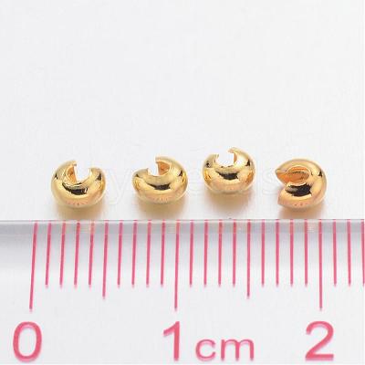 Iron Crimp Beads Covers IFIN-H028-NFG-NF-1
