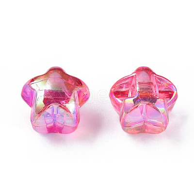 1-Hole Transparent Acrylic Buttons MACR-S373-129-C-1