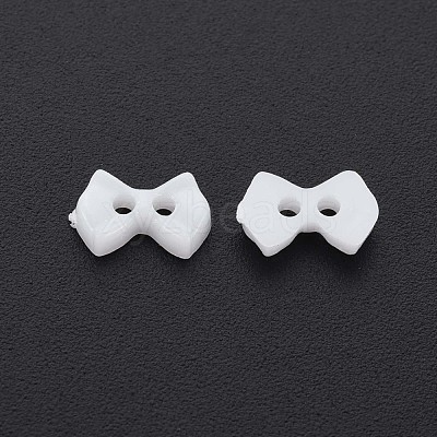 2-Hole Plastic Buttons BUTT-N018-028-10-1