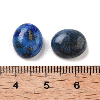 Natural Dyed Lapis Lazuli Cabochons G-G145-01A-30-1