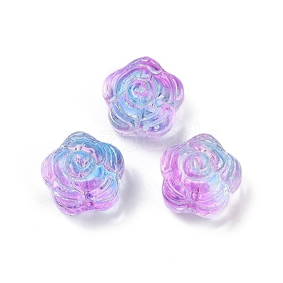 Transparent Glass Beads LS-DGLA-E004-04L-1