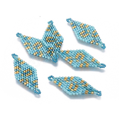 MIYUKI & TOHO Handmade Japanese Seed Beads Links SEED-E004-M26-1