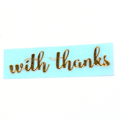 Self Adhesive Brass Stickers DIY-WH0184-61-1