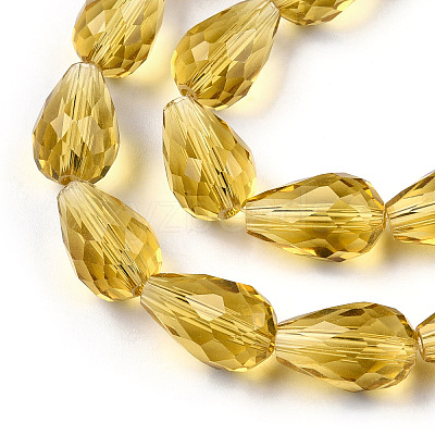 Glass Beads Strands X-GLAA-R024-15x10mm-17-1