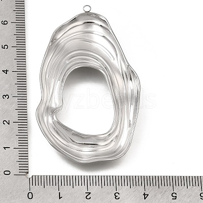 304 Stainless Steel Big Pendants SA-CBAD9BF-10P-1