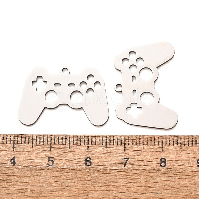 201 Stainless Steel Pendants SA-CBA49C1-12P-1