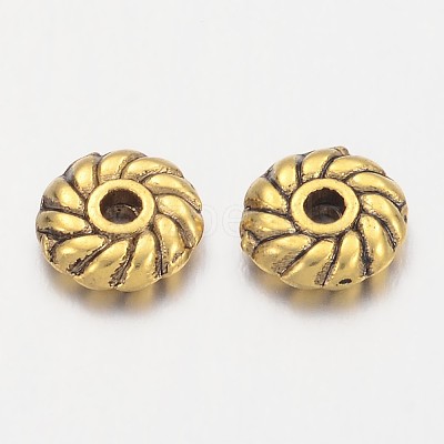 Tibetan Style Alloy Spacer Beads LS-X-GLF10764Y-NF-1