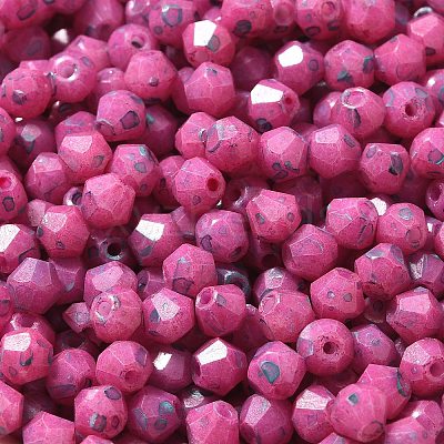 Picasso Baking Paint Glass Seed Beads SEED-A032-02A-15-1