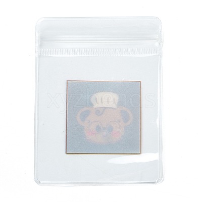 Rectangle Plastic Zip Top Candy Bag OPP-M004-03D-1