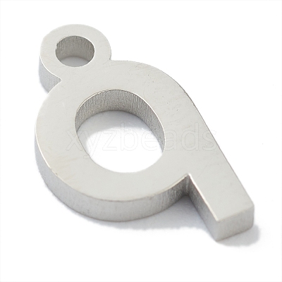 Non-Tarnish 304 Stainless Steel Charms STAS-G244-01R-1