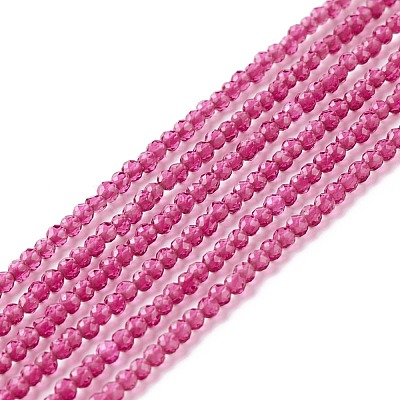 Transparent Glass Beads Strands GLAA-C019-01A-05-1