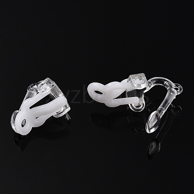 Plastic Clip-on Earring Findings FIND-R039-04-A01-1