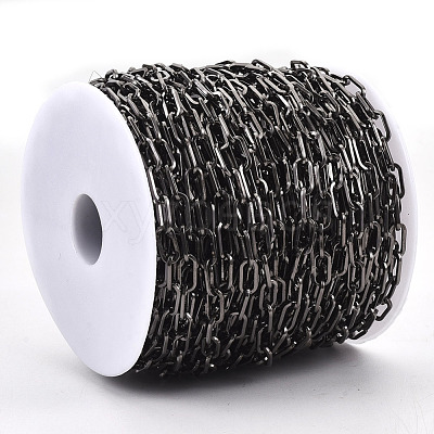 Unwelded Iron Paperclip Chains CH-S125-02E-B-1