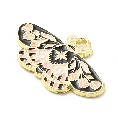 Alloy Enamel Pendants ENAM-R146-01E-1