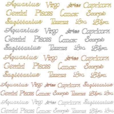 15 Sets 5 Style Alloy Cabochons FIND-OC0001-26-1