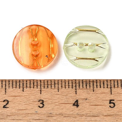 Transparent Acrylic Buttons X-BUTT-Q031-M-1
