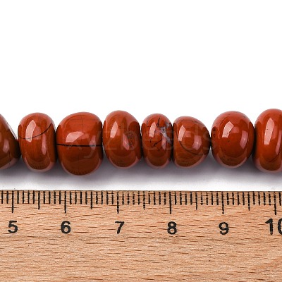 Natural Red Jaseper Beads Strands G-RM250109-B4-1