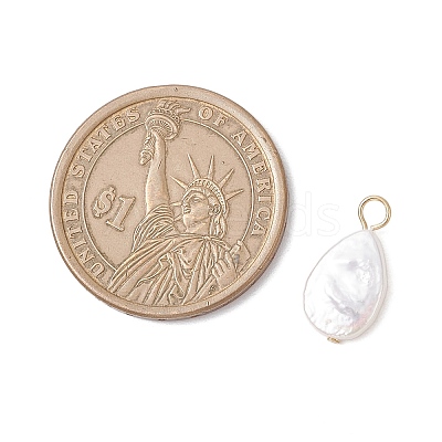 Natural Keshi Pearl Pendants PALLOY-JF04240-02-1