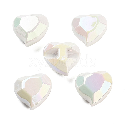 UV Plating Acrylic European Beads OACR-S142-06C-1