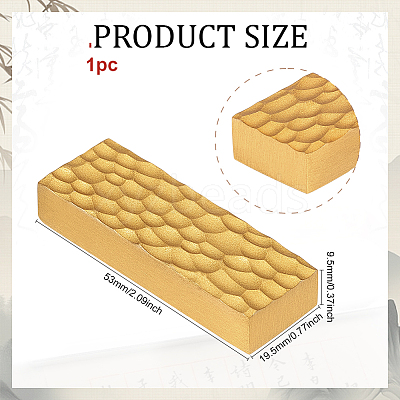 1Pc Brass Paper Weight AJEW-PH0006-45-1