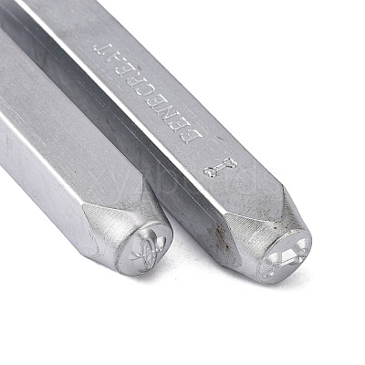 Iron Metal Stamps AJEW-L060-03M-1