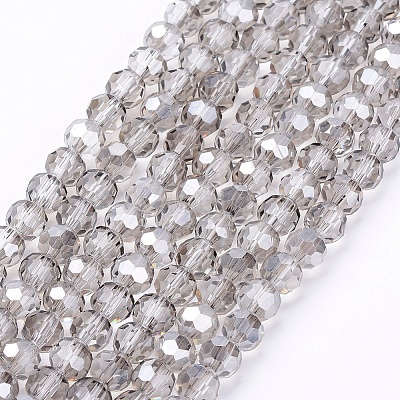 Glass Beads Strands EGLA-J042-6mm-15-1