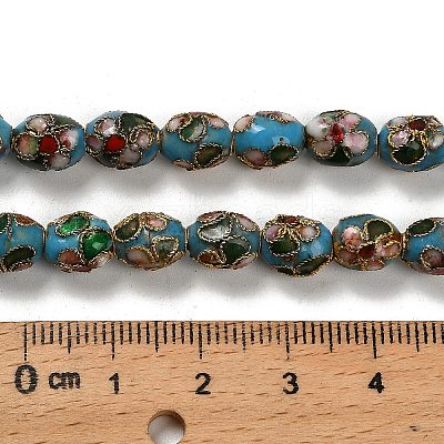 Handmade Cloisonne Beads CLB-F001-01B-1