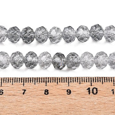 Transparent Glass Beads Strands GLAA-T023-6mm-A09-1