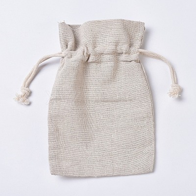 Burlap Drawable Pouches LS-ABAG-E001-02-1